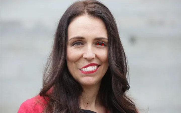 Jacinda Ardern but they accidentally dosed her with the real vaxx at the ph...
