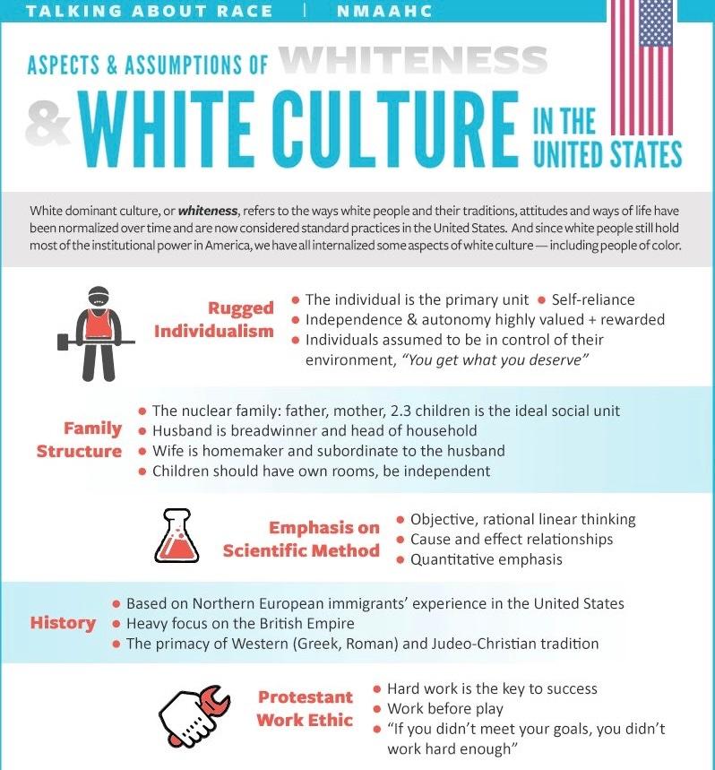 Flashback 2020 Smithsonian Chart On Whiteness The Donald America First Patriots Win 2466