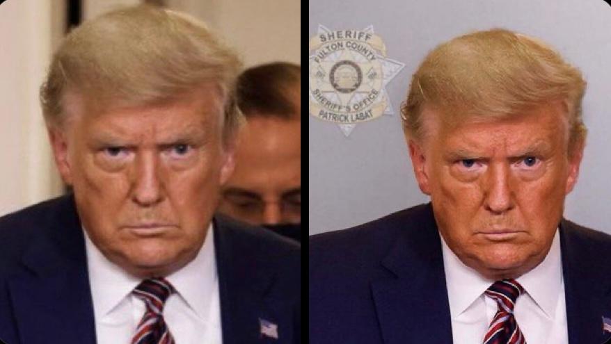 Trump mugshot