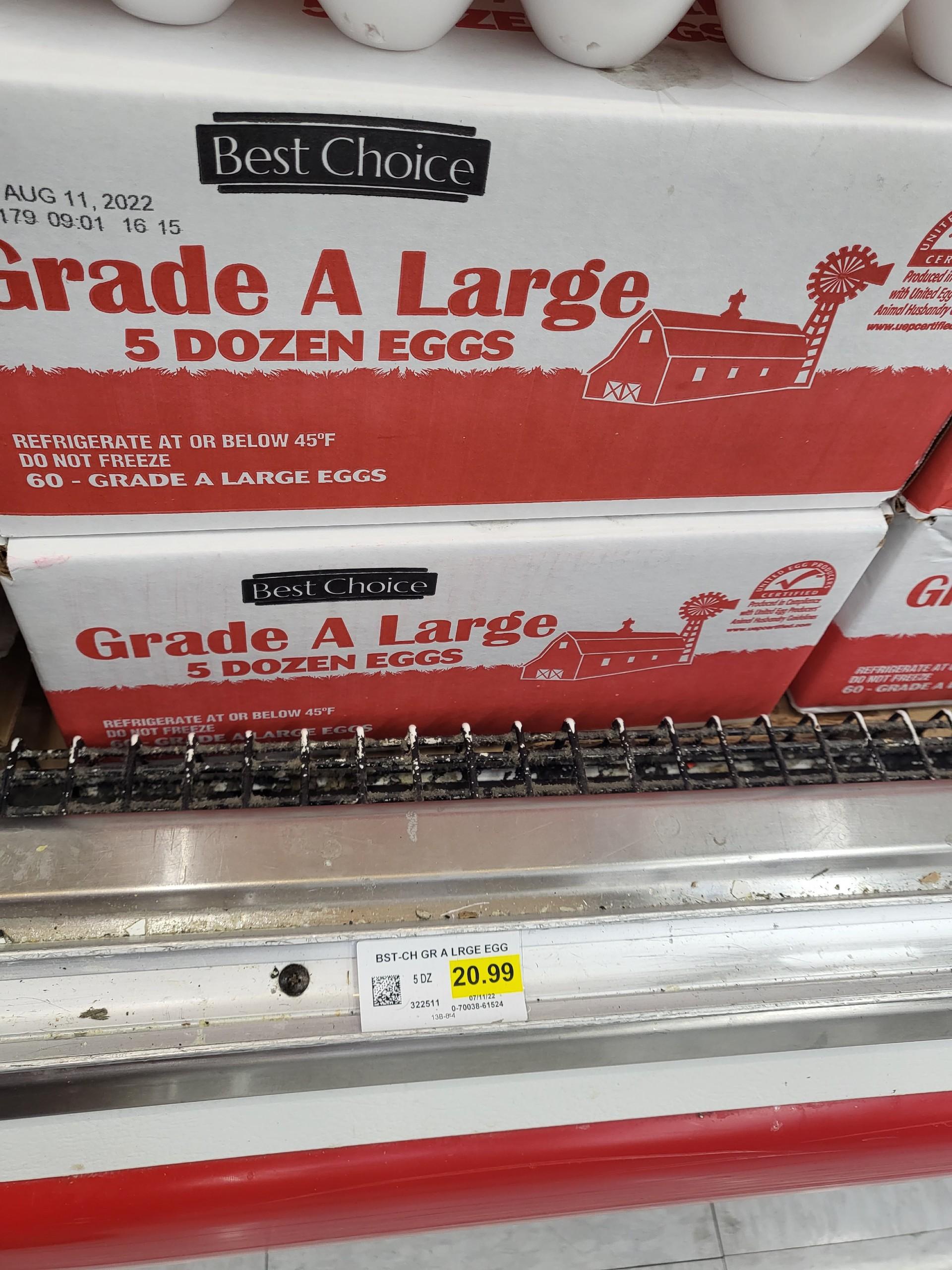 5 Dozen Eggs Box In My Area Has Gone From $5-$6 to $21. #FJB! - The ...