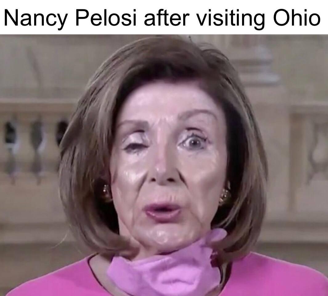 Nancy visits Ohio.. – The Donald – America First