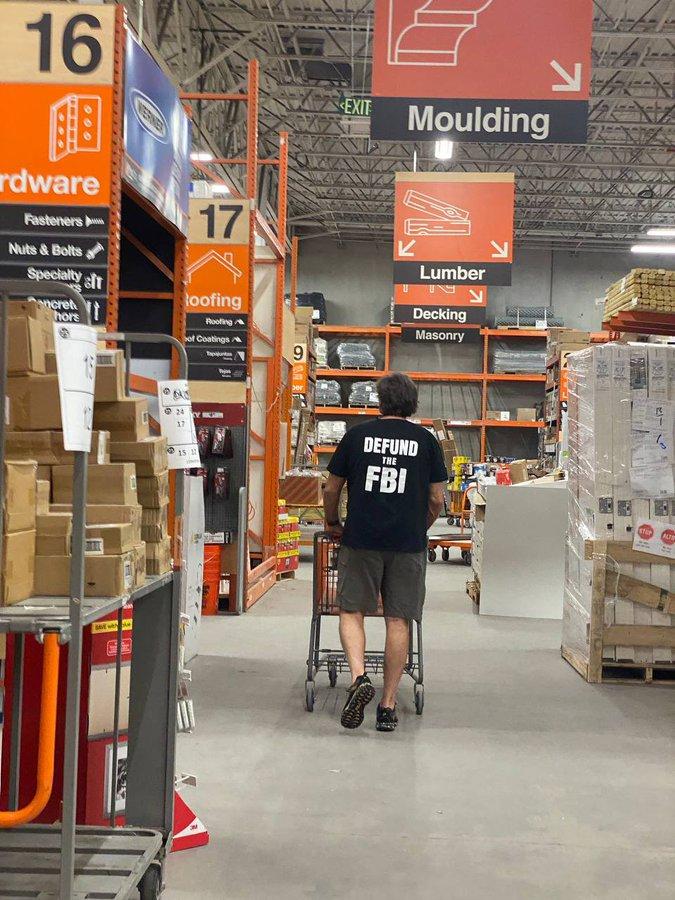 Aisle 16 at Home Depot – The Donald – America First
